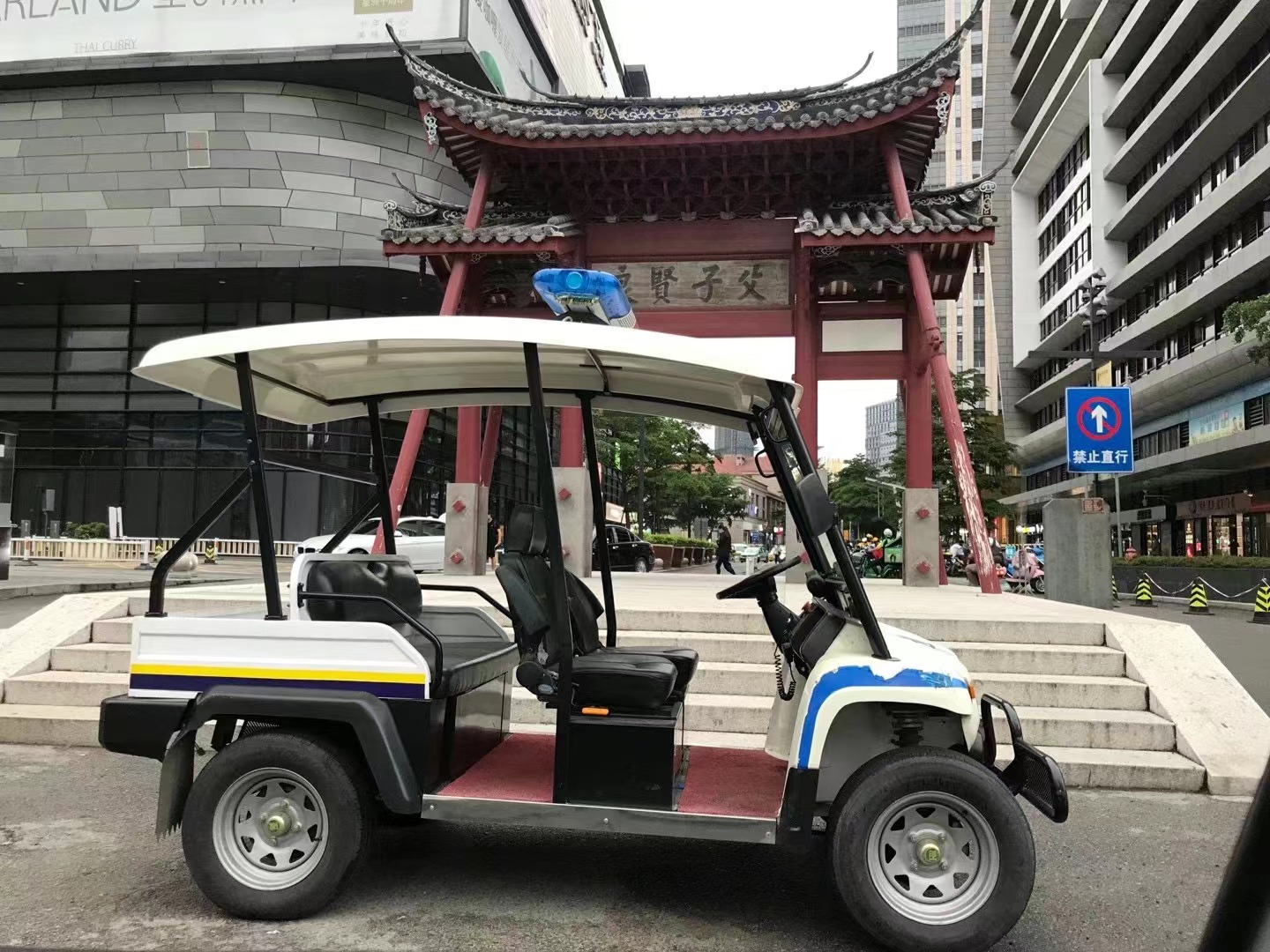 福州泰禾廣場電動巡邏車